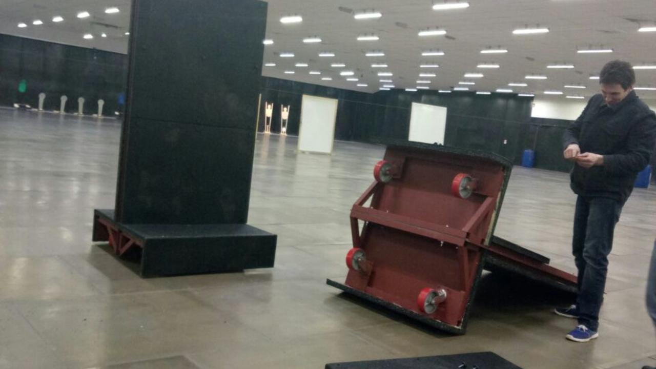 Пулестойкий барьер для тира